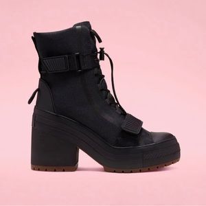 Converse Chuck Taylor All Star Gr82 Platform Boots Black 563468c